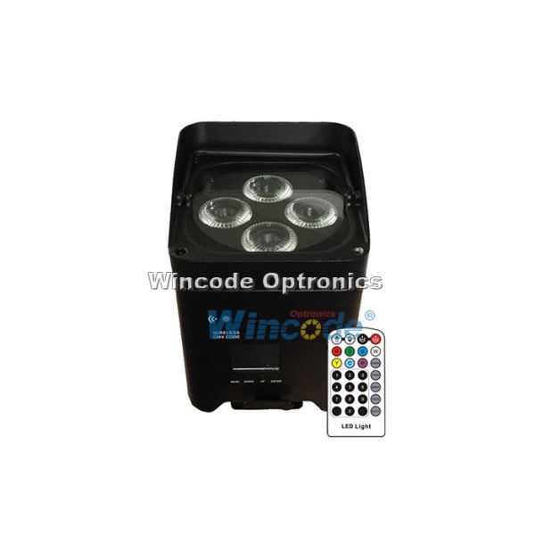 4×18W Battery Powered Stage Lights FREEDOM Par 4 Auto Control With 6 / 11