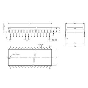 Cheap MCU Microcontroller Unit S87C751-6N24 - - 80C51 8-bit microcontroller family 2K/64 OTP/ROM, I2C, low pin count for sale