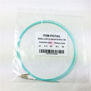 Ftth PVC LSZH 9 125 single mode simplex 1.5m fc pc fiber pigtail