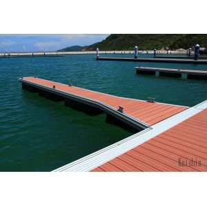 Customized Floating Finger Dock Aluminum Alloy Floating Walkway Pontoon
