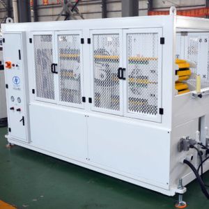 Shenzhen HYPET One Step PE WPC Decking Making Extrusion Machine Line , WPC Co