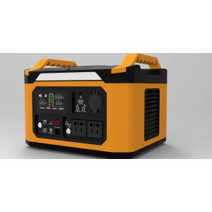 Portable Charging Power Station Home Outdoor With AC DC Camping Lithium Battery