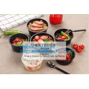 Take-away food package 3000ml large plastic salad bowls,PP white 700ml