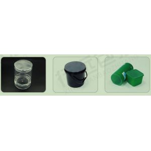 1600 Pcs/h Automatic Jar Bucket Sealing Machine For Packing Food Sauce And Daily