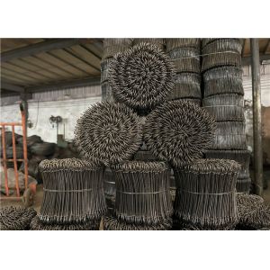17 Ga Q195 Low Carbon Steel Double Loop Rebar Tie Wire 1000pcs / Bundle