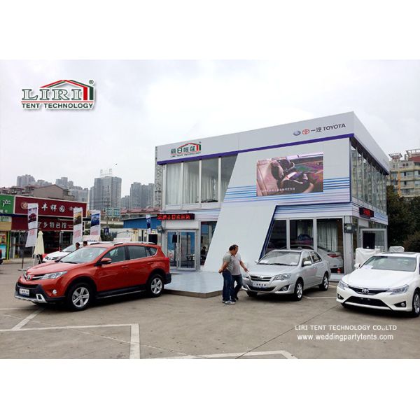 Quality White Double Layer Tentwaterproof 400 People / Wedding Party Tents wholesale