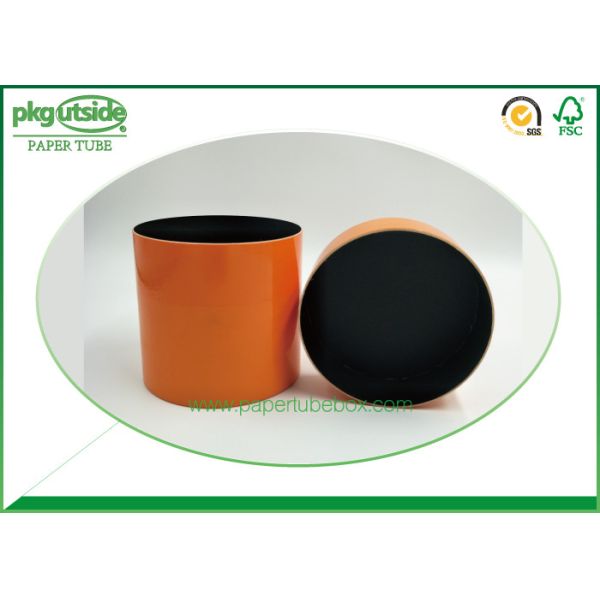 Quality Round Cylinder Cardboard Tube Boxes Pantone Printing 100% Eco Kraft For Cosmetics wholesale