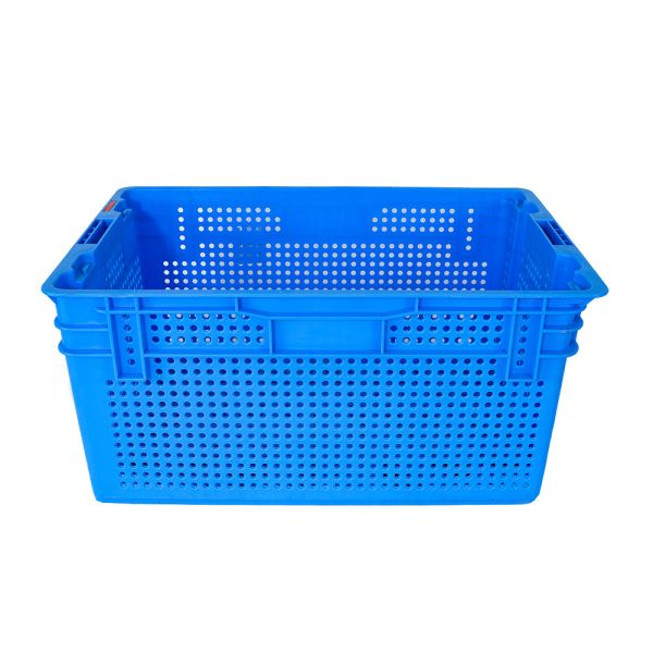 Quality Mesh Style Stackable Plastic Fruit Basket 640x415x305mm for Organizing and Displaying wholesale