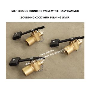 Fh-Cb/T3778-99 Bronze Weighted Lever Valve Sounding Self Closing Dn50 Sounding