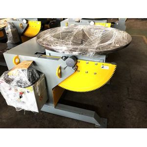 CE Marks 1 Tonne Capacity Welding Positioner For Work Piece Tilting And Rotation