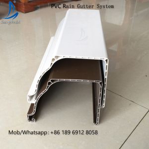 San-gobuild Cheap Price Anti-Corrosion Roofing Plastic Rain Water Gutter
