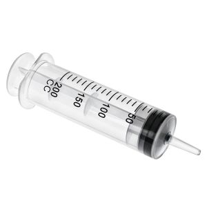 200ml Food Grade Plastic Disposable Syringe With Precise Scale Perfect For