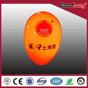 plastic metal 3d led waterproof anti-wind illuminated advertising decorated