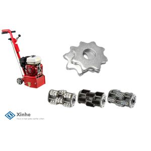 China 8 Star Concrete Floor Planers Parts Compatible For Heavy Duty Construction 12 scarifying Machines on sale