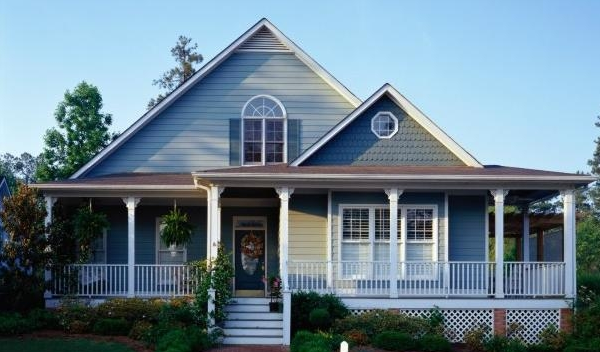 Three Rooms Simple Residential House , H Section Steel Small Prefab Cottages