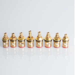 China 1/2 Brass Disc Thermostatic Tap Cartridge 0.8MPA on sale