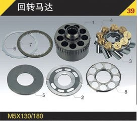 Hydraulic Piston Pump er SPK10/10(E200B) SPV10/10(MS180)