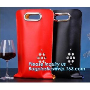 Eco friendly Neoprene 2 Pack Bottle Carrier Extra Thick Insulated Baby Bottle