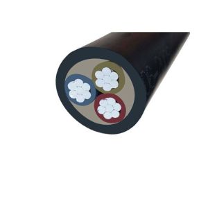 Aluminum Conductor U- 1000V Unarmoured PVC Insulated Cables Three Core PVC