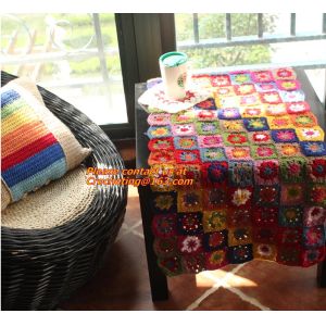 Handmade Crochet Blankets Towel Blanket Crochet Blanket American Style Plaid