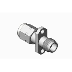 1.85mm Male to Female Stainless Steel RF Adapter with Flange Mount RF Connector