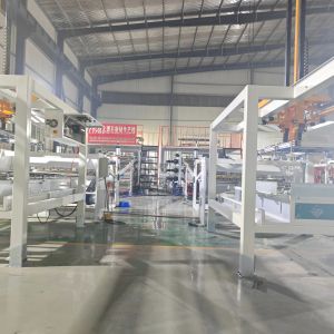 1220mm Sheet Width Plastic Board Machine with Full Intermeshing Engagement