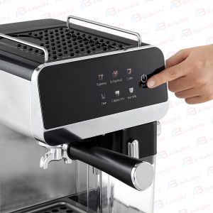 Anbo Digital Professional Espresso Coffee Machine with Milk tank Multifunctional