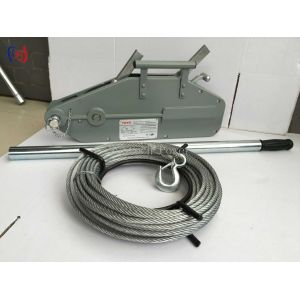 Heavy Duty Wire Rope Handle Hoist 5 Ton Capacity Manual Lever Operation For