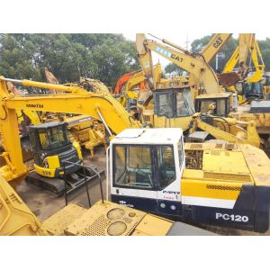 Used Komatsu Small PC120-5 Crawler Excavator in Excellent Working Condition with