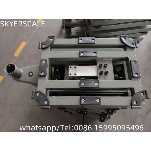 A12E Frame Digital Carbon Steel Platform Scale With Weighing Indicator Platform