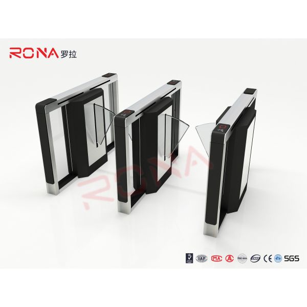 550mm Passage Flap Barrier Gate Security Subway Entry Systems Waist Height