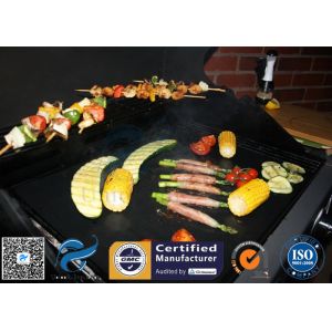 Eco Friendly Reclaimed Ptfe Coated Glass Cloth 0.25mm Thickness