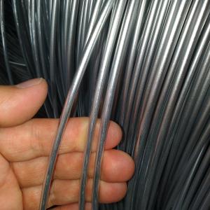 China Zinc Coated Iron Wire Rope High Strength GI Steel In Coils For Nails Making on sale