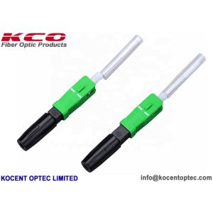SC/APC Fast Connector with 3D Pass No Matching Gel and Compatible with 3mm Drop