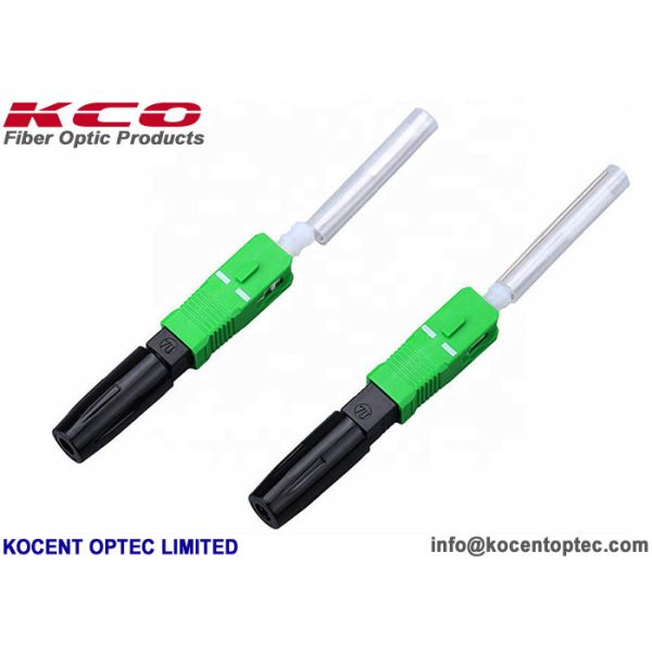 SC/APC Fast Connector with 3D Pass No Matching Gel and Compatible with 3mm Drop
