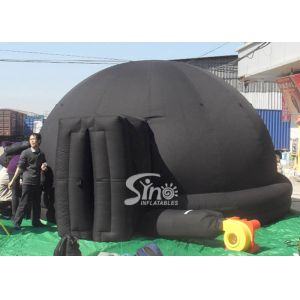 Commercial Use Air Inflatable Tents Double Door Projection Inflatable Planetariu