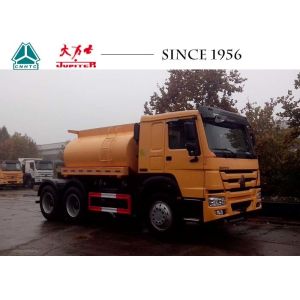 China HOWO Euro 4 Fuel Tank Truck 6X4 10 Wheeler With 8000 To 24000 Liters Capacity on sale