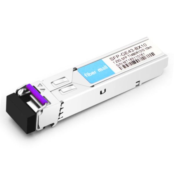 Quality Allied Telesis AT-SPBD10-14 Compatible 1000Base BX BIDI SFP TX1490nm/RX1310nm 10km LC SMF DDM Transceiver Module wholesale
