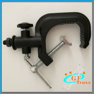 Light Hanging Aluminum Stage Truss Clamp For Round Steel Hook
