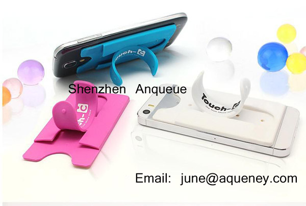 Anqueue.com newest cell phone stand with card pocket