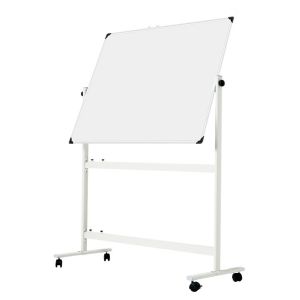 H Style Mobile Magnetic Whiteboard , Rolling Magnetic Dry Erase Board