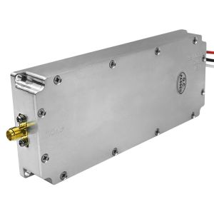 High-Power Signal Amplification With GND 50W Power Amplifier Module With Circle