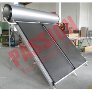 Portable Solar Water Heater 300 Liter , Flat Panel Solar Water Heater System