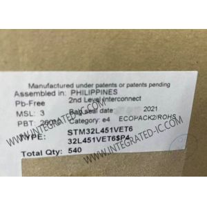 Microcontroller MCU STM32L451VET6 Ultra-Low-Power Arm Cortex-M4 Microcontrollers