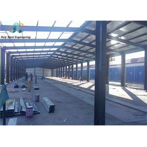 Large Span Prefabricated Steel Structure Building Warehouse Workshop Constructio