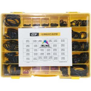 Excavator Seal Kit Excavator O-Ring Kit 4C8253 O Ring Silicone Seals Box All