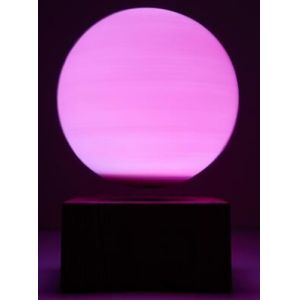Wireless rechargable colorful magnetic floating levitation moon lamp light night