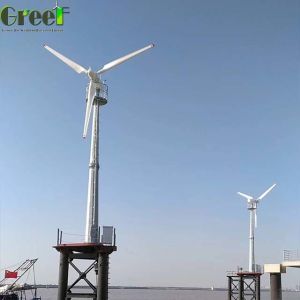 Windmill Energy Solar Hybrid Grid Tie Pitch Horizontal Wind Turbine 20KW For