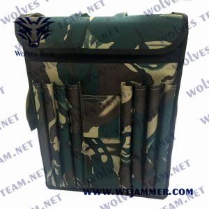Powerful Backpack Cell Phone Jammer Portable UHF VHF GSM 3G DCS 4G 5G Signal