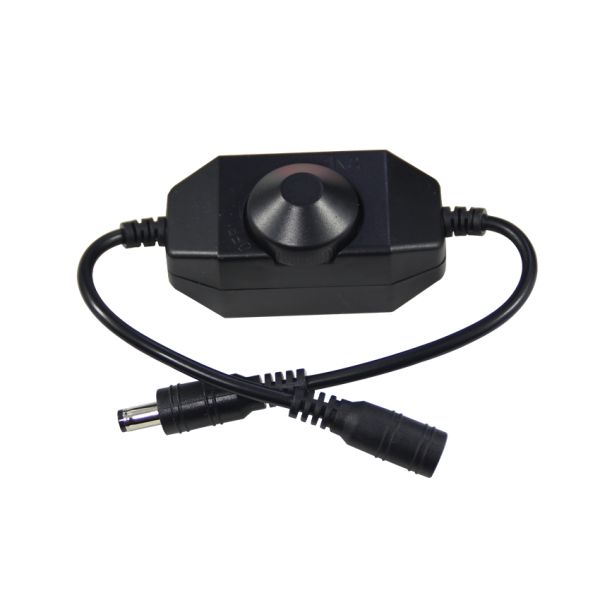 DC Power Cable Male to Female with Dimmer Switch 5.5x2.1mm